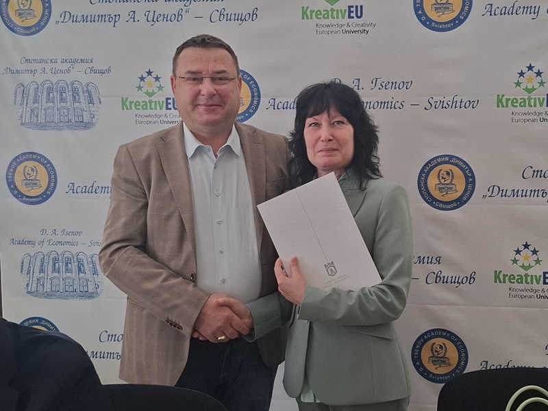 Поздравления и грамота от кмета Генчо Генчев