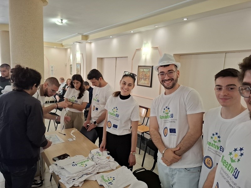 A group of people wearing matching t-shirts AI-generated content may be incorrect.