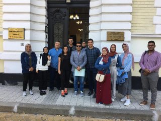 Summer School with students from Egypt took place at the D. A. Tsenov Academy of Economics