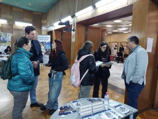 Стопанска академия „Димитър Апостолов Ценов“ – Свищов с убедително присъствие и визия за бъдещето на образованието на кандидатстудентската борса в Хасково