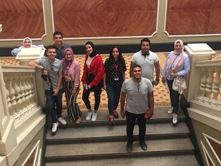 Summer School with students from Egypt took place at the D. A. Tsenov Academy of Economics