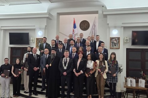 Ректорът бе гост на тържественото отбелязване на 61-ата годишнина на Университета в Ниш, Сърбия