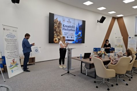 С официална церемония по награждаване завърши международният хакатон „Inherit the past. Code the future“ в Свищов