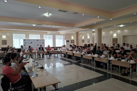 В Свищовската академия бе официално открит международния хакатон „Inherit the past. Code the future“