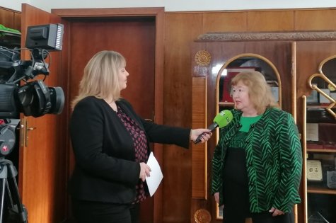 Ректорът на Свищовската академия с интервю за предаването Знание.БГ на БНТ 2