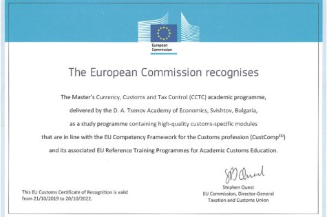 TAXUD Recognition