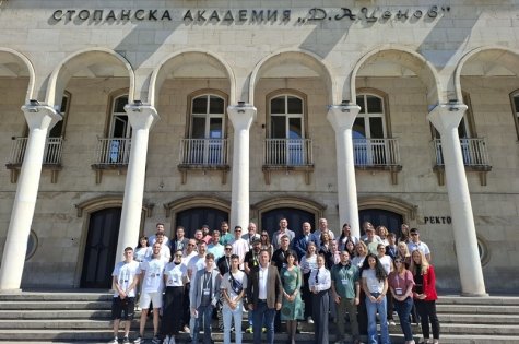 The international hackathon “Inherit the Past. Code the Future” was officially opened at the D. A. Tsenov Academy of Economics