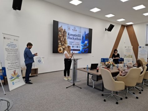 С официална церемония по награждаване завърши международният хакатон „Inherit the past. Code the future“ в Свищов