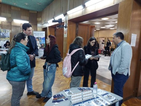 Стопанска академия „Димитър Апостолов Ценов“ – Свищов с убедително присъствие и визия за бъдещето на образованието на кандидатстудентската борса в Хасково