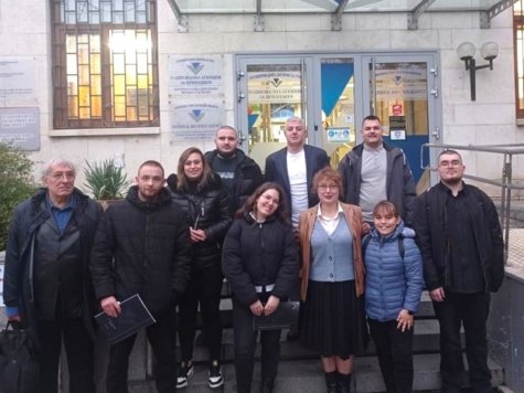 Майсторски клас за свищовски студенти се проведе в НАП – В. Търново, организиран от катедра КАСД