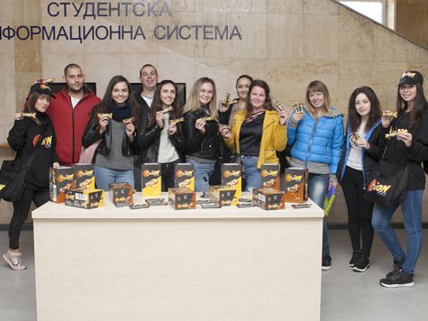 С промотиране на нови продукти Nestle гостува в Стопанска академия „Д. А. Ценов”