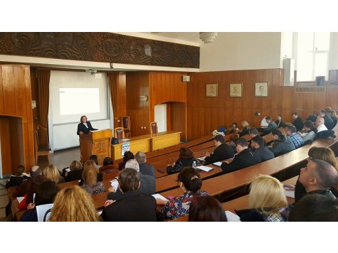 Академичната общност поздрави учителите и възпитаниците на търговската гимназия по повод патронния празник на училището