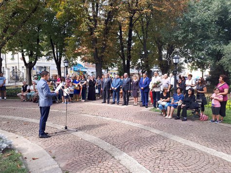 Академичната общност участва в общоградското честване на 133 г. от Съединението на България