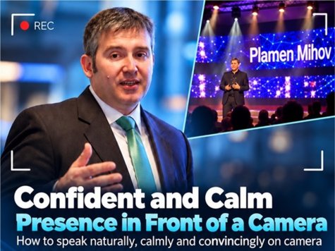 Invitation to training: "Confident and calm presence in front of a camera"